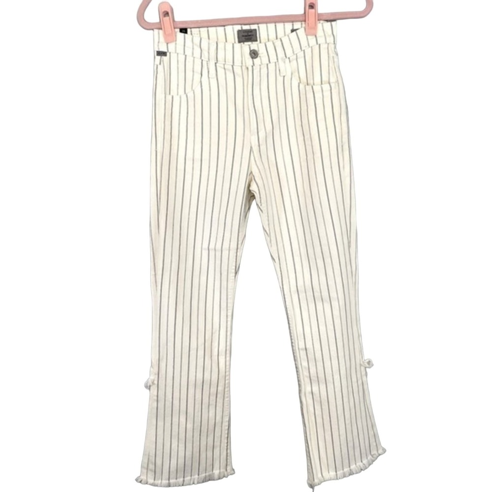Citizens of Humanity Drew Fray High-Rise Crop Flare Jeans size 25 - Picture 9 of 12